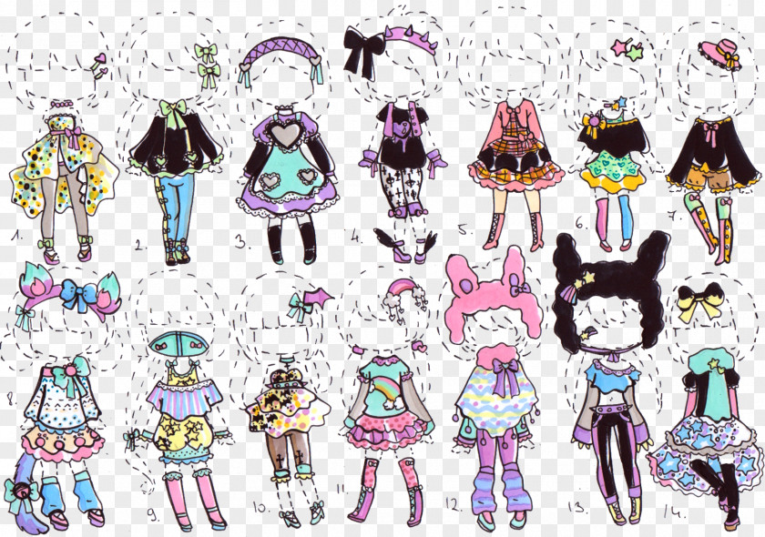 Drawing Pastel Clothing DeviantArt Goth Subculture PNG
