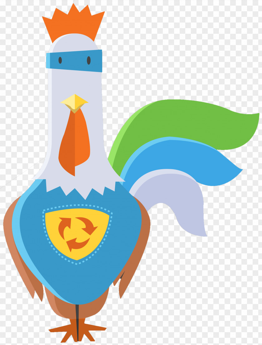 Fresh Theme Logo Rooster Waste Management Recycling ÖKO-Pack Nonprofit Kft. PNG