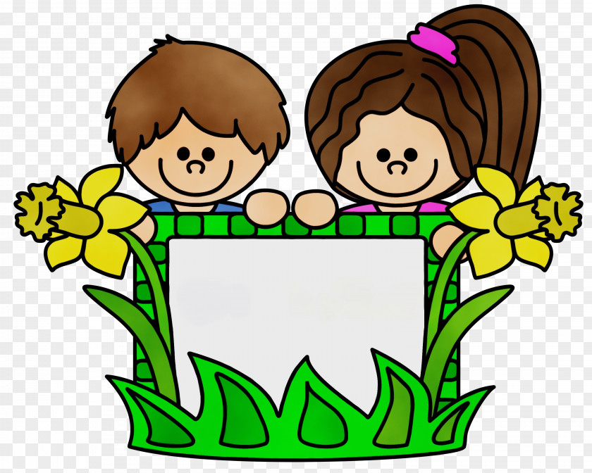 Plant Sharing Green Clip Art Cartoon Grass Happy PNG