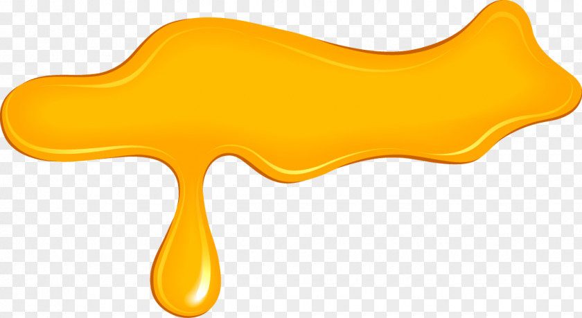 Yellow Paint Drops Font PNG