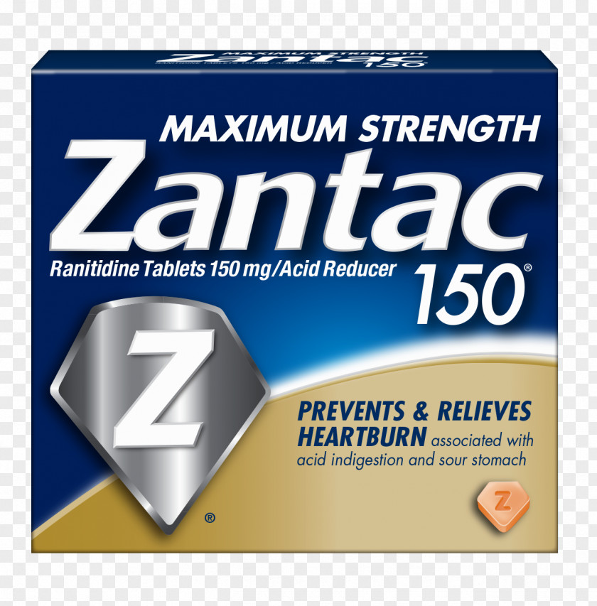 Acid Reducer (ranitidine) Tablet Burning Chest Pain Zantac Maximum Strength PNG Strength, tablet clipart PNG