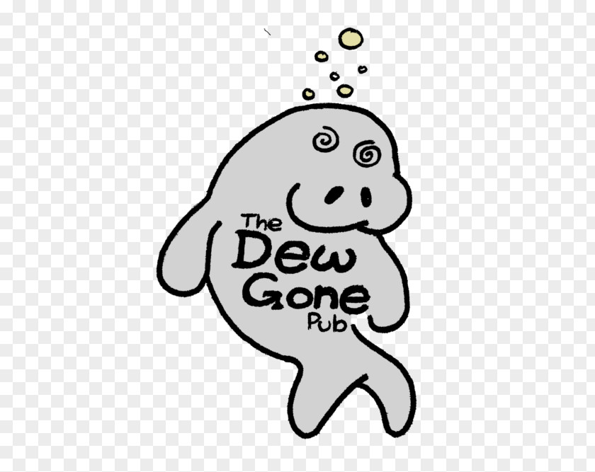 Dew Coloring Book Line Art Character Black And White PNG