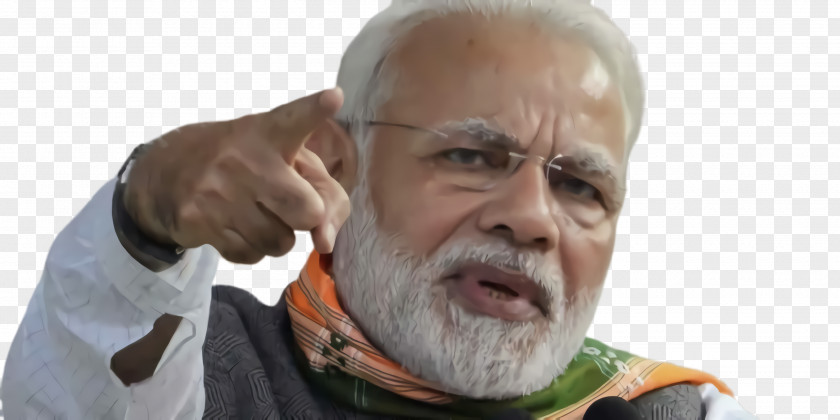 Gesture Ear Narendra Modi PNG