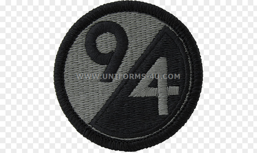 Military Training Emblem Badge 94th Infantry Division PNG