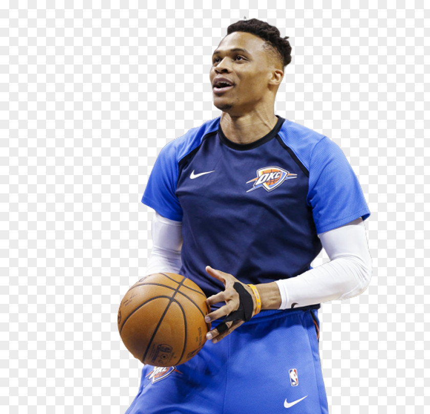 Russell Westbrook Oklahoma City Thunder NBA Basketball Triple-Double PNG