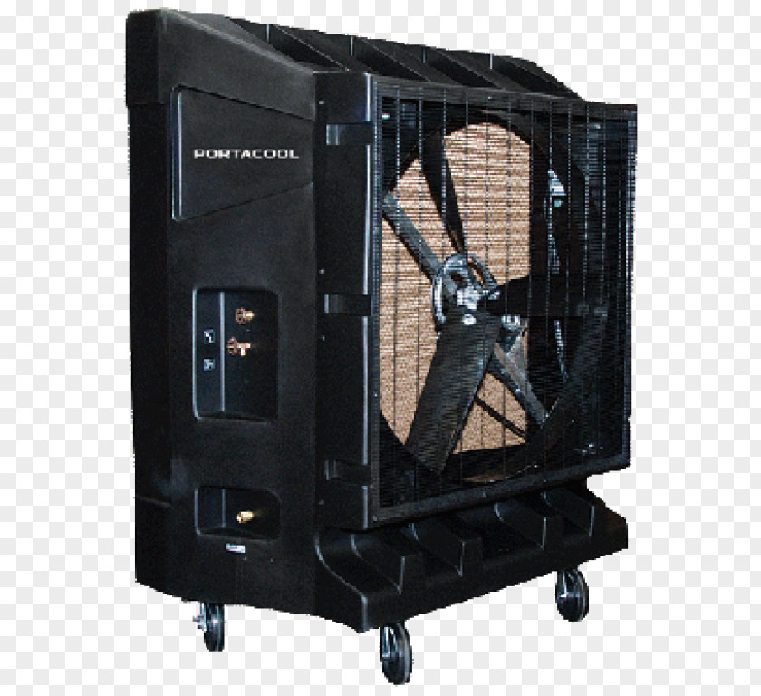 Fan Evaporative Cooler Portacool Air Conditioning Refrigeration PNG