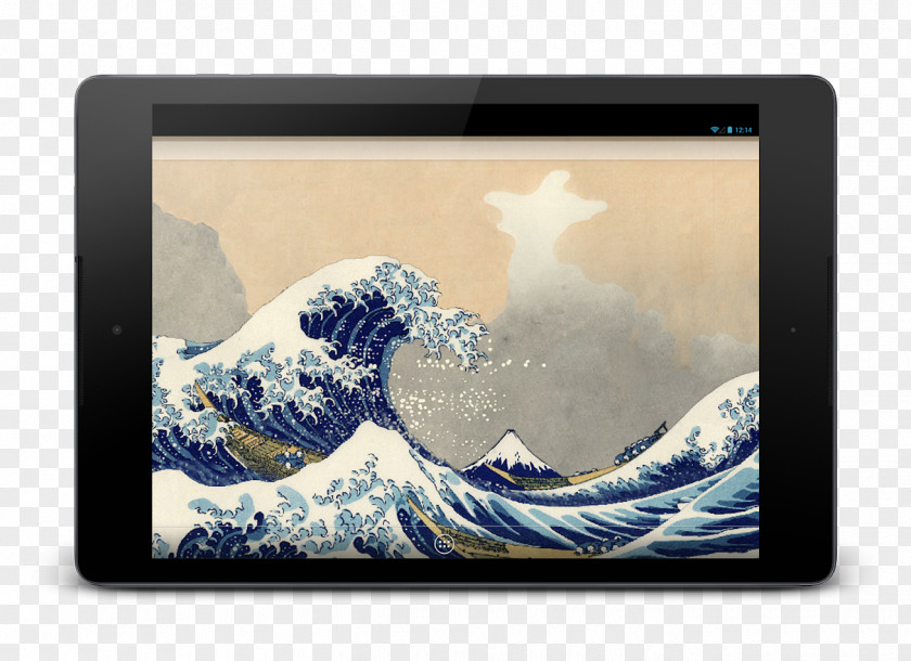 Japan The Great Wave Off Kanagawa Japanese Art Ukiyo-e Painting PNG