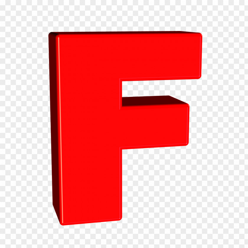 Letters 3d Letter F Alphabet Sort PNG