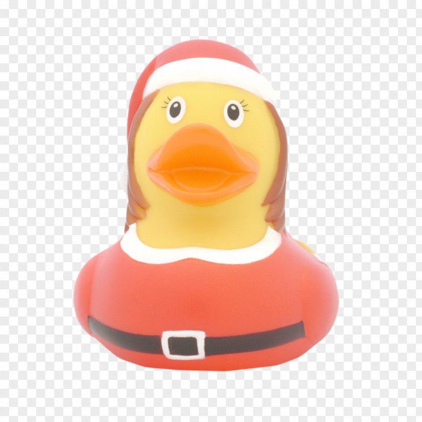 Rubber Duck Santa Claus Store Barcelona Christmas PNG