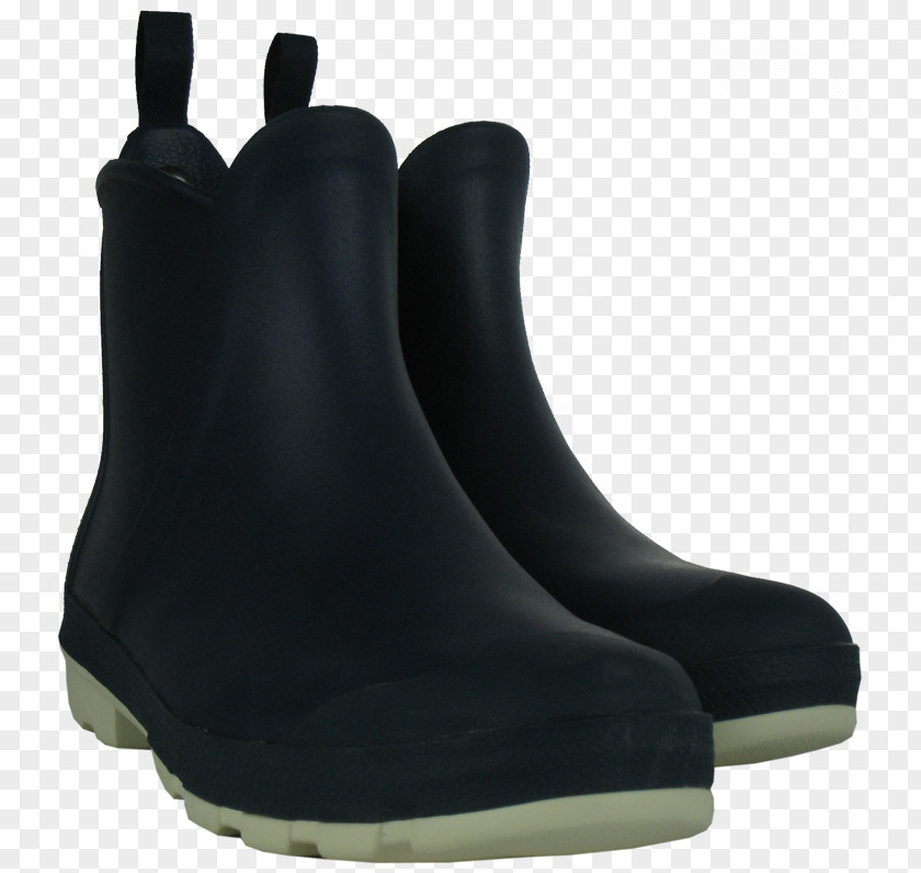 Short Rain Boot Shoe Black M PNG