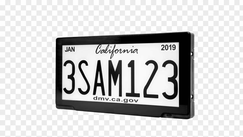Car Vehicle License Plates Electronic Plate Business PNG