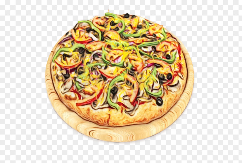 Italian Food Fast Pizza Dish Cuisine Ingredient PNG