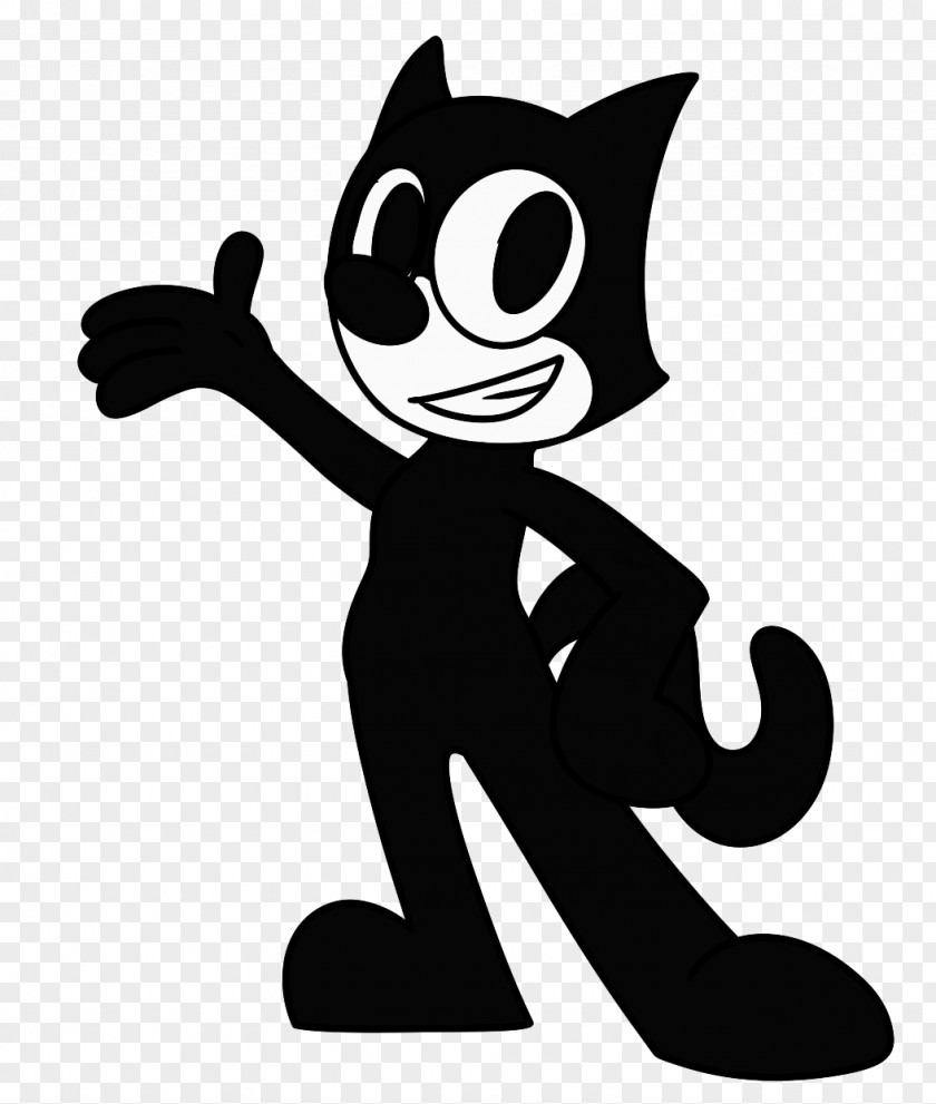 Cat Felix The Whiskers Clip Art Image PNG