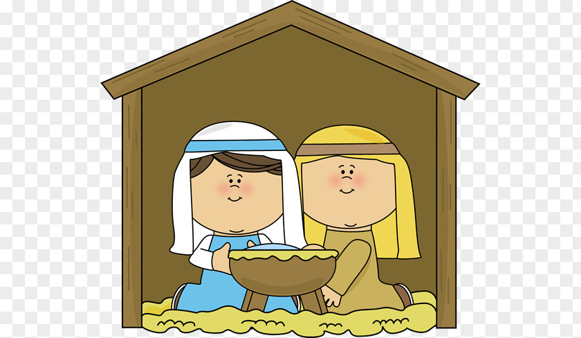 Mary Joseph Cliparts Nazareth Nativity Scene Child Jesus Clip Art PNG
