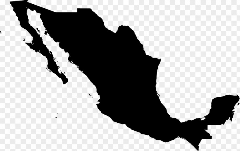 Mexican Mexico Vector Map Stock Photography PNG