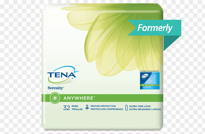 Super Absorbent TENA Incontinence Pad Always Underwear Urinary PNG