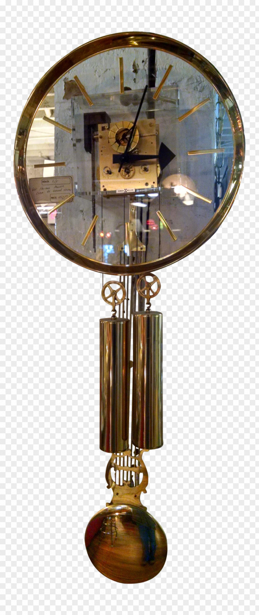 Wind Chime Pendulum Clock Howard Miller Company Mantel Hermle Clocks PNG