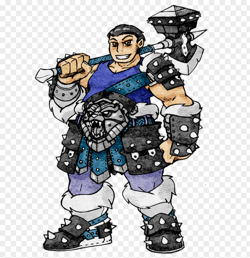 Barbarian Axe Drawing Illustration Team Sport Cartoon Lacrosse Sports PNG