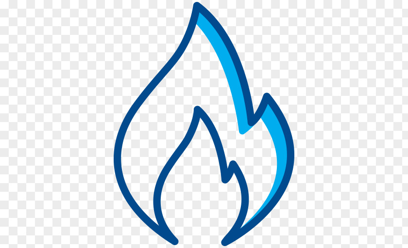 Blue Fire Circle Logo Line Symbol Font PNG