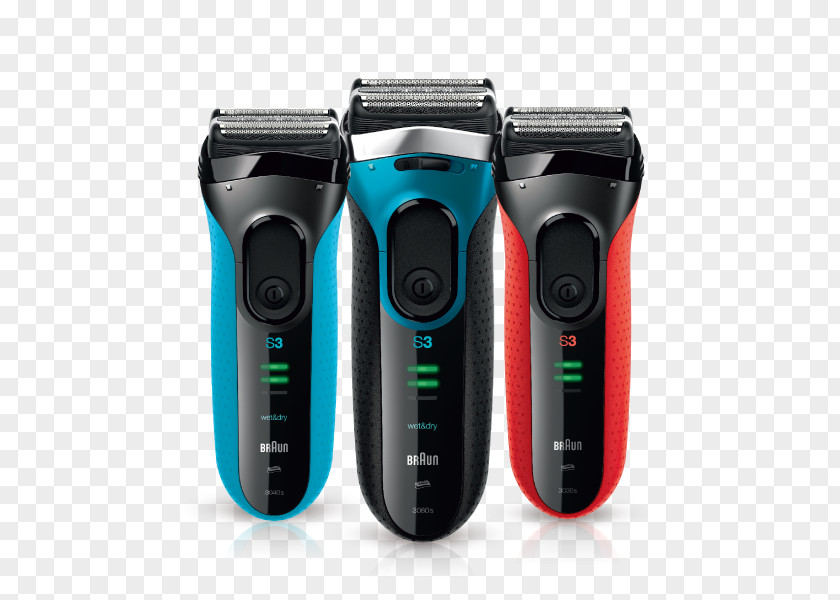 Braun Series 3 3040s Shaving Electric Razors & Hair Trimmers Epilator PNG