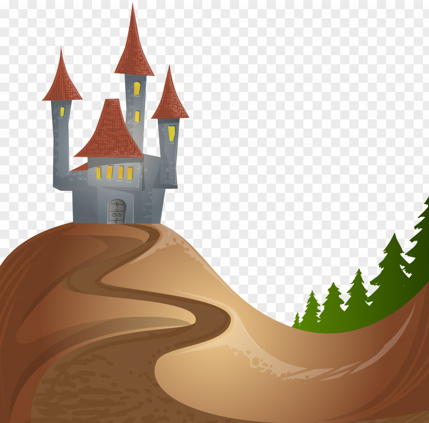 Castle On Hill Free Clip Art Image Street Sony Kiosk Church Of God Inc The PNG