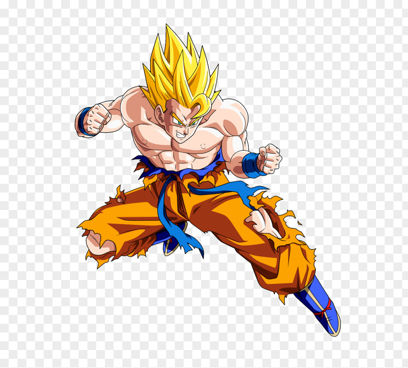 Goku Super Saiyan Gohan Vegeta Trunks Majin Buu PNG