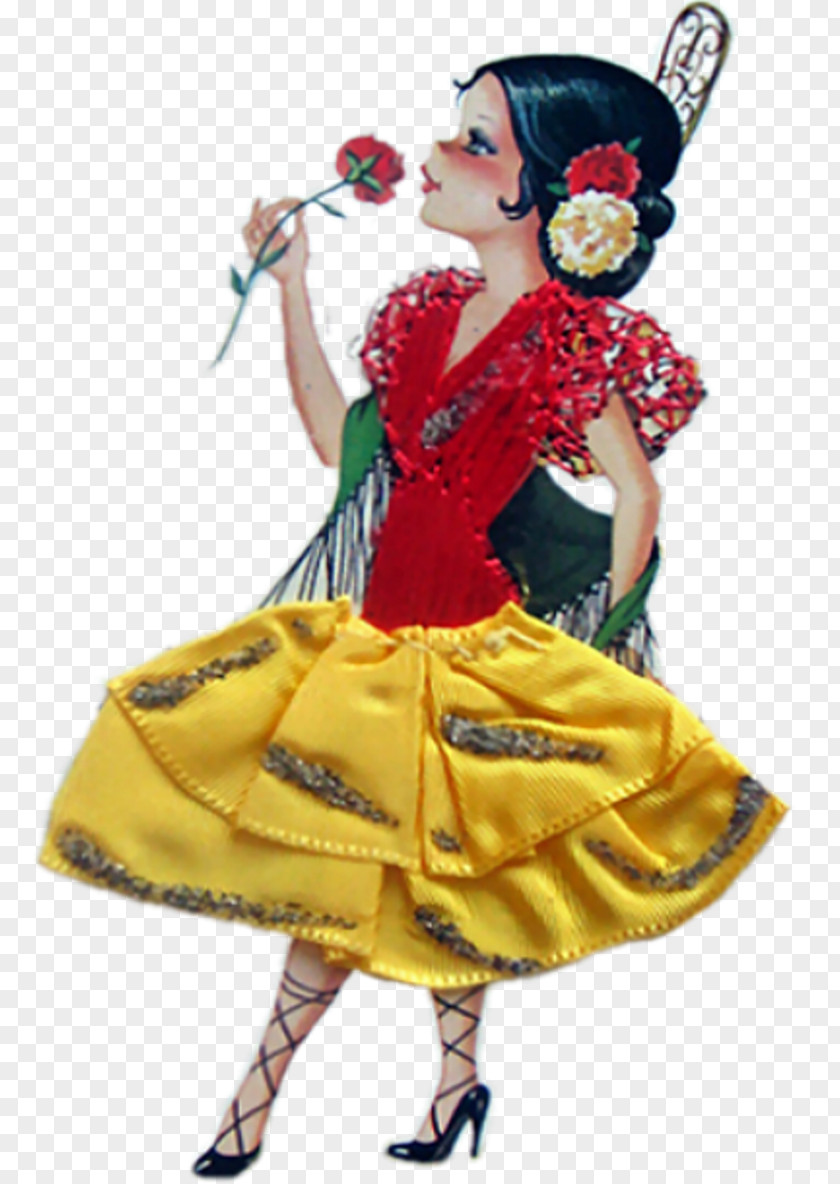 Louse] Andalouse Costume Folk Dance PNG