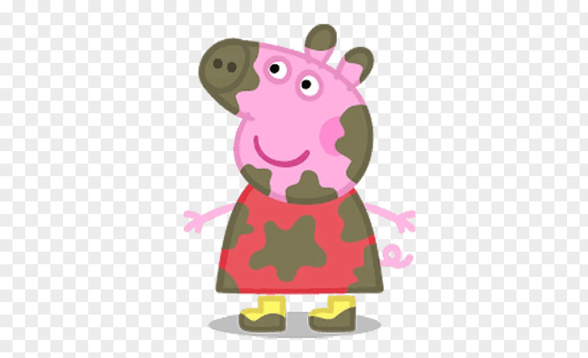 Pig Daddy Mummy Muddy Puddles George PNG