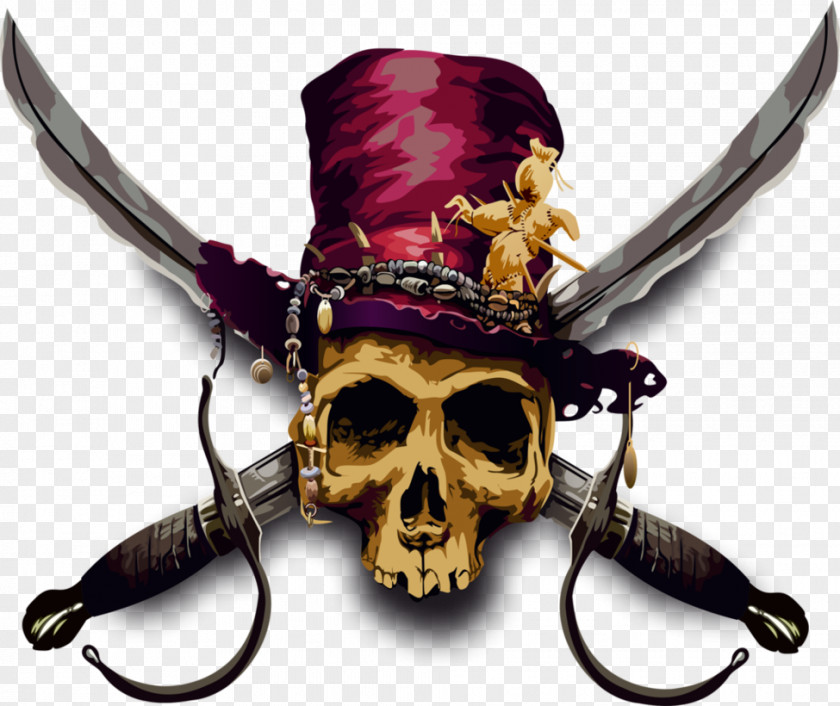 Pirate Hat Jolly Roger Buccaneer Piracy Logo PNG