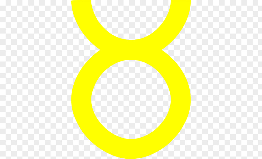 Taurus Circle Logo Font PNG