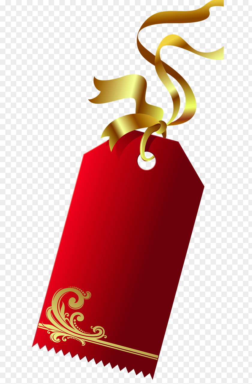 Bookmark Material Property Red Background Ribbon PNG