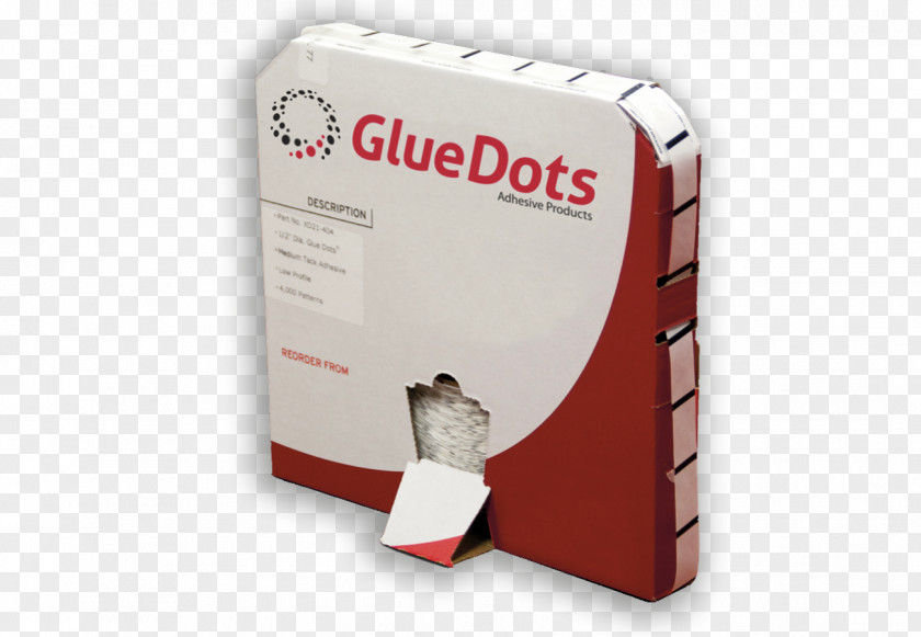 Double Sided Adhesive Tape Dispenser Paper Glue Dots Box PNG