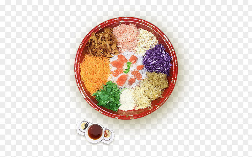 Fresh Salmon Yusheng Cleanbites Malaysia Food Ingredient Dish PNG