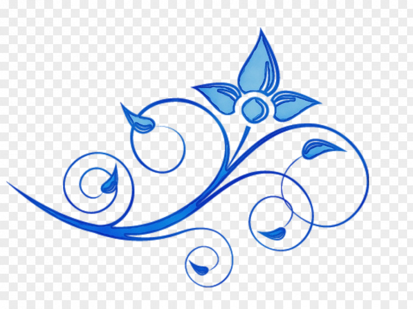 Line Art Logo Watercolor Flower Background PNG