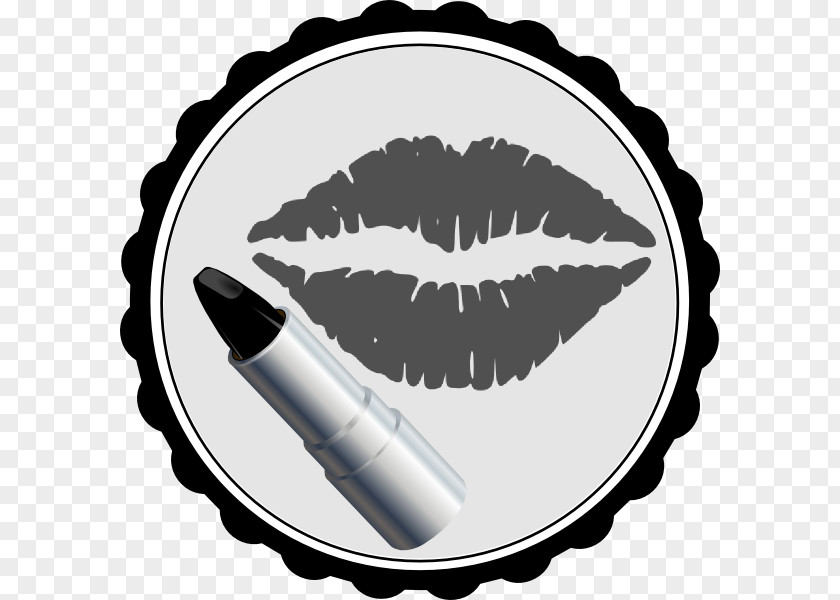 White Makeup Cliparts Lip Kiss Clip Art PNG