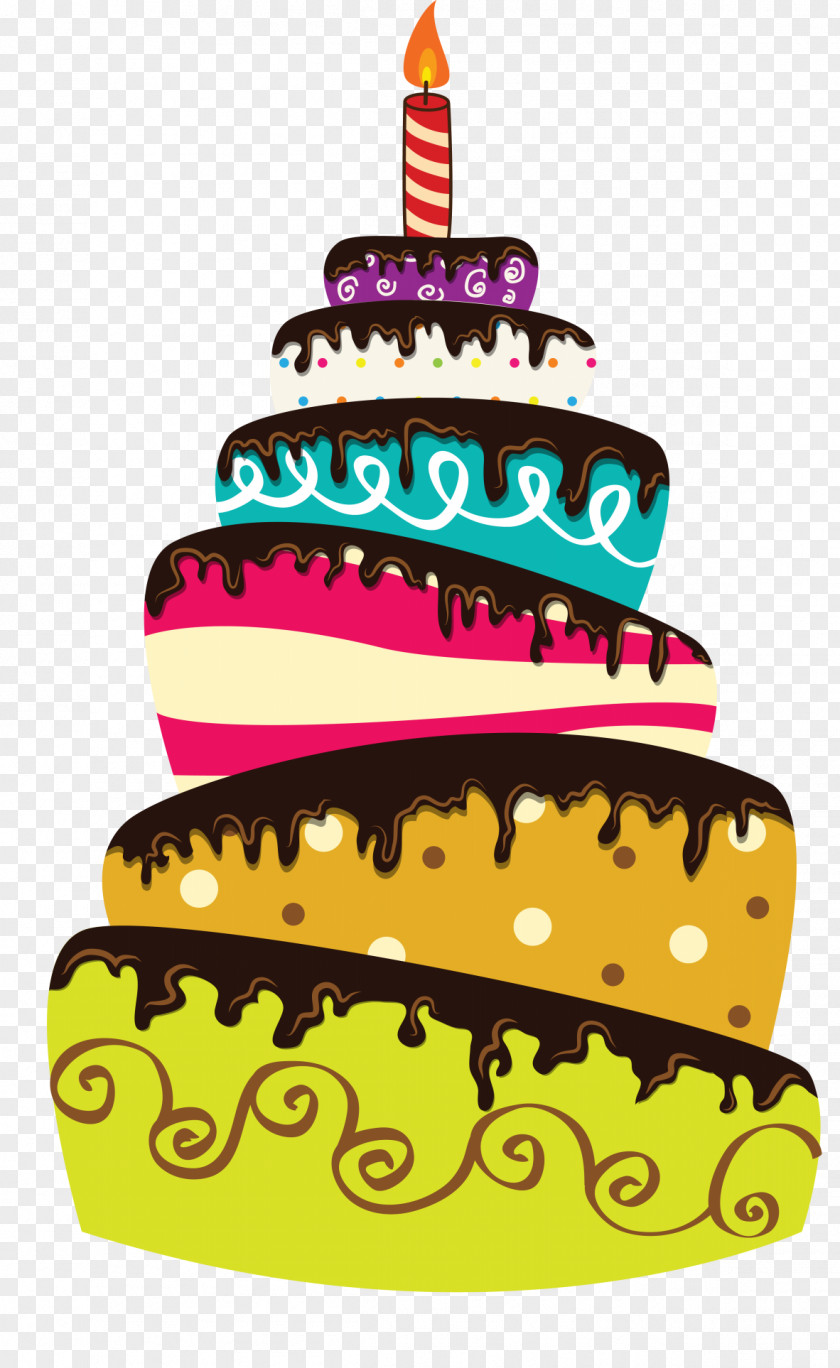3rd Birthday Torte Sponge Cake Buttercream Delivery PNG