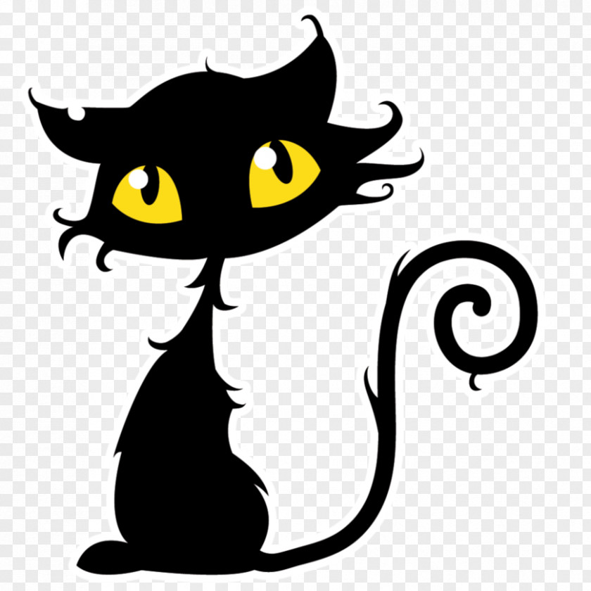 Cat Black Kitten Clip Art PNG