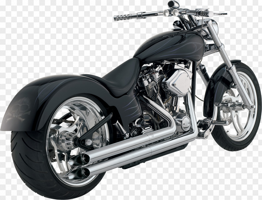 Harley-davidson Exhaust System Car Motorcycle Harley-Davidson Softail PNG