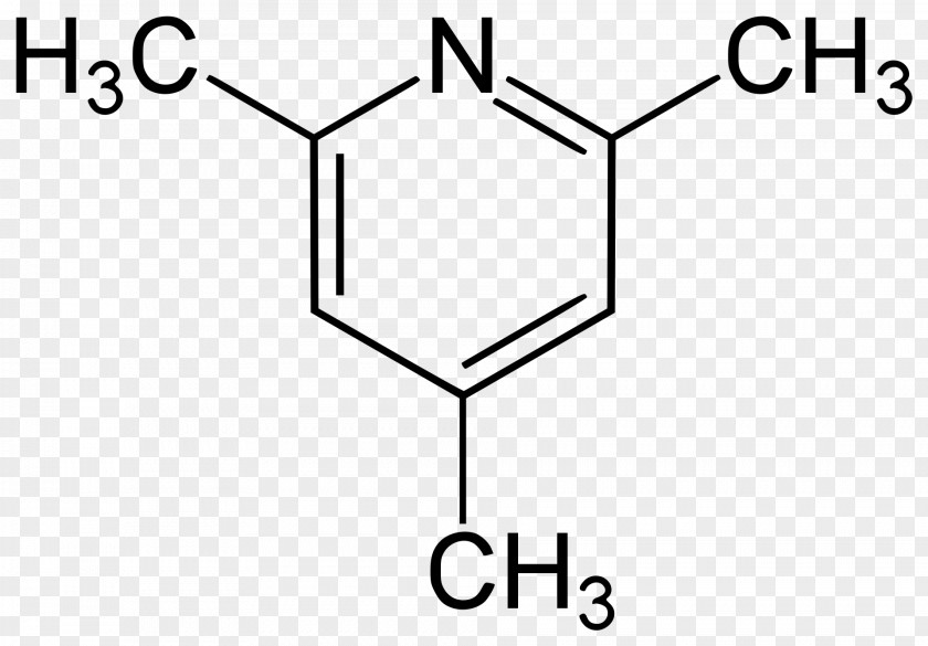 Piridien 2,4,6-Trimethylpyridine Collidine Chemistry 4-Aminobenzoic Acid PNG