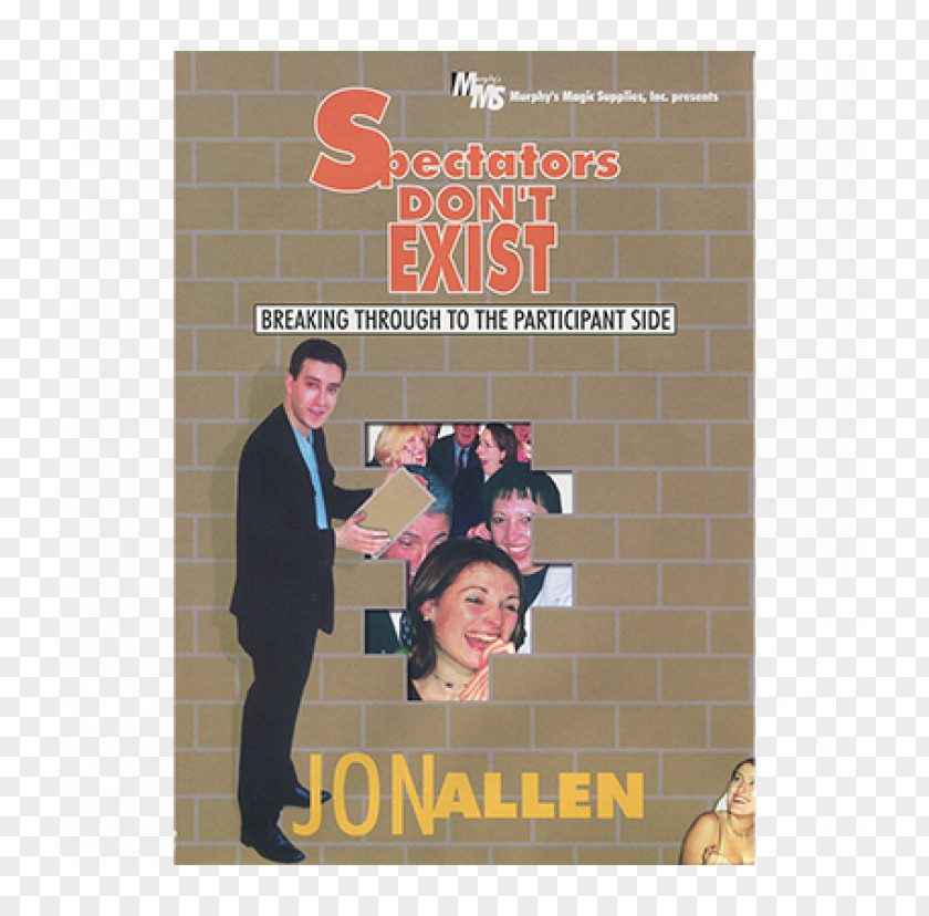 Spectators Poster DVD Jon Allen PNG