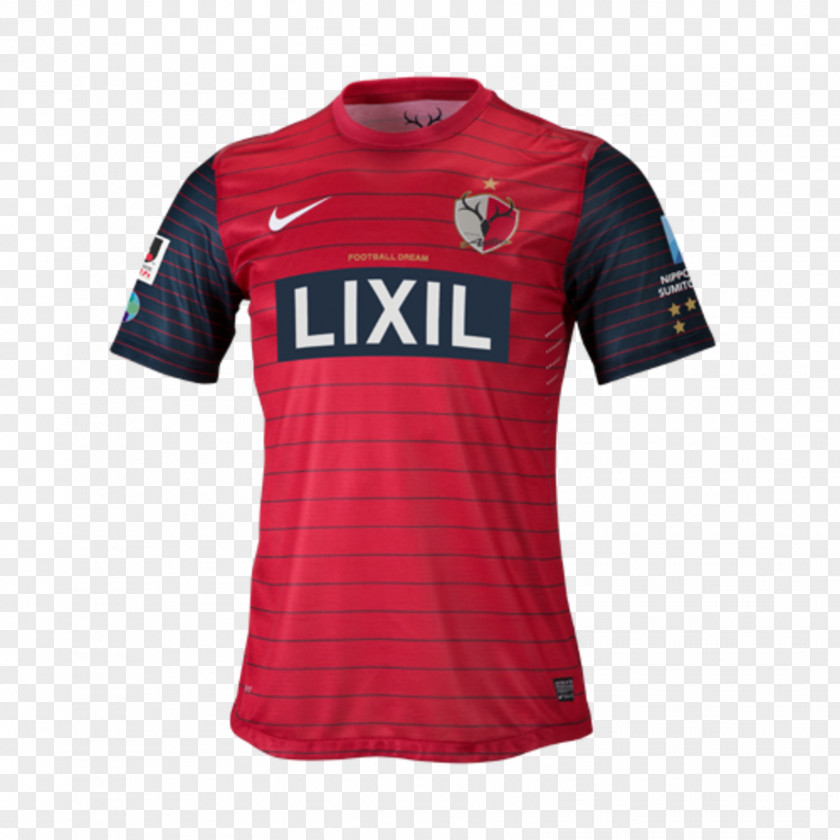 T-shirt Kashima Antlers Kit Jersey PNG