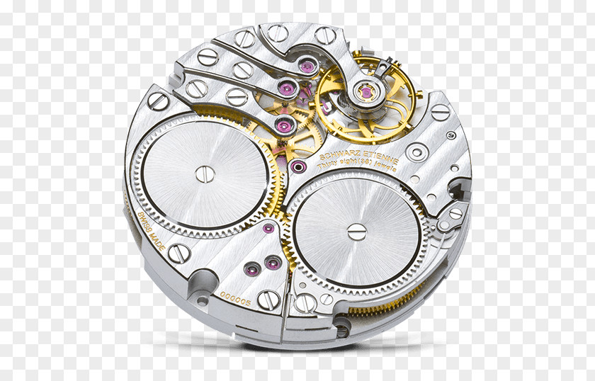 Watch Automatic Schwarz Etienne Movement Clock PNG