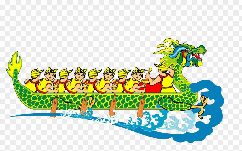 Dragon Boat Festival Zongzi Chu Bateau-dragon PNG