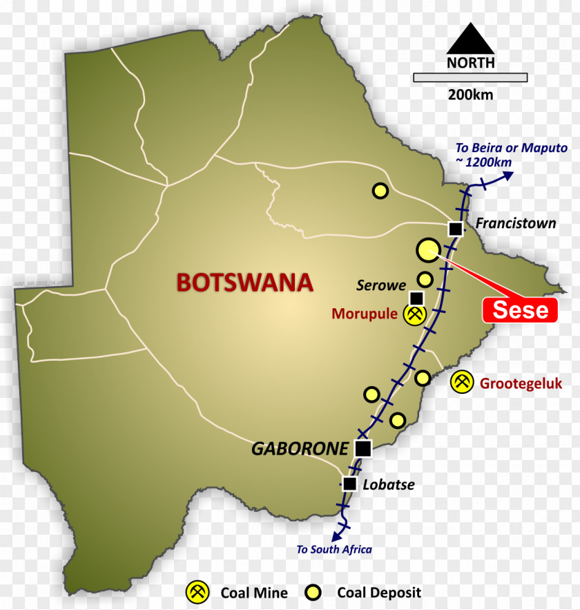 Energy Coal Mining Botswana PNG