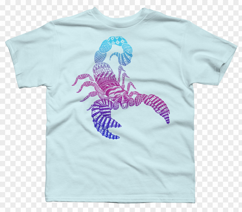 Scorpio Printed T-shirt Sleeve Clothing PNG