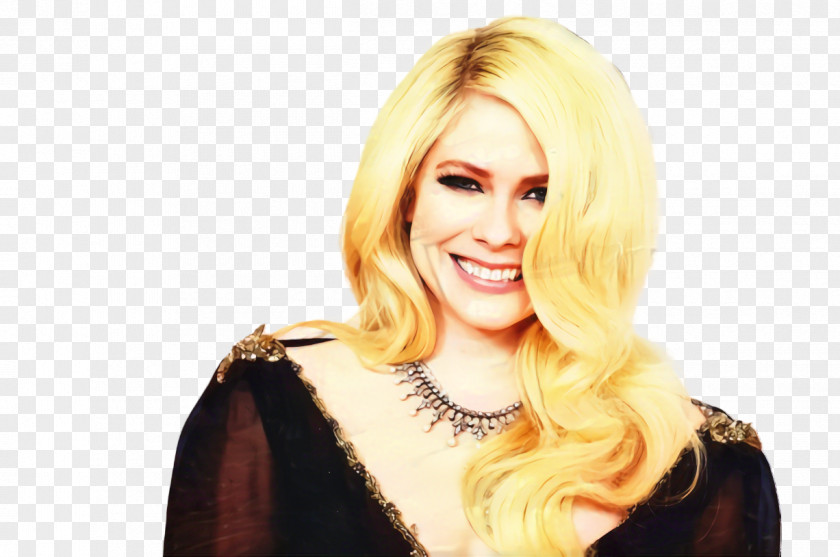 Avril Lavigne Biography Singer Blond Model PNG
