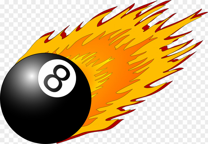 Billiard Flame Clip Art PNG