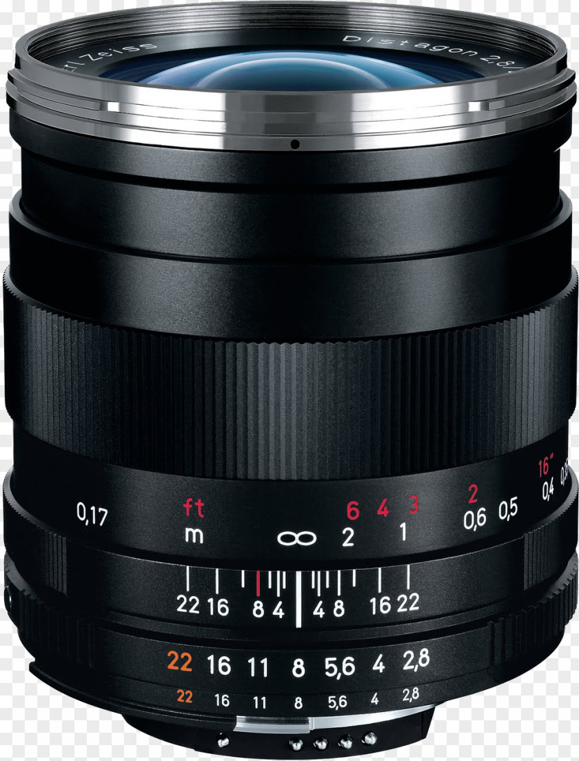 Camera Lens Sony Zeiss Distagon T* FE 35mm F1.4 ZA Carl AG E-mount Planar PNG