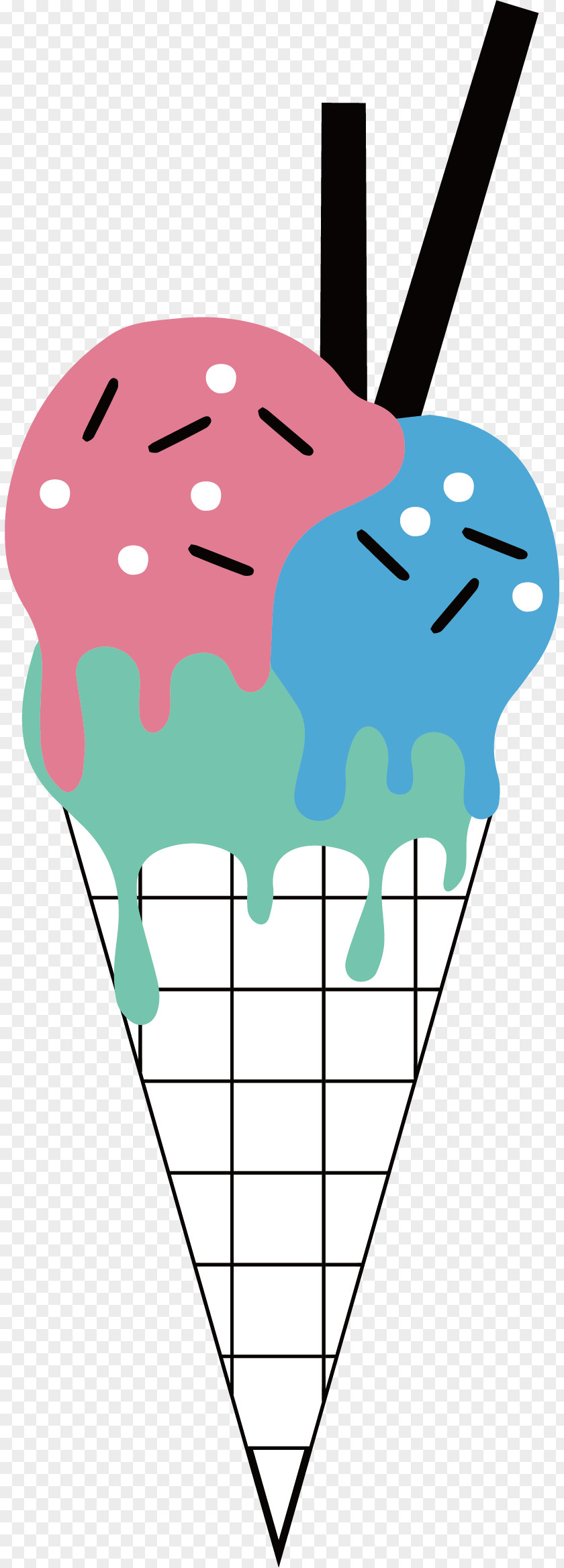 Cartoon Ice Cream Vector Milk Clip Art PNG