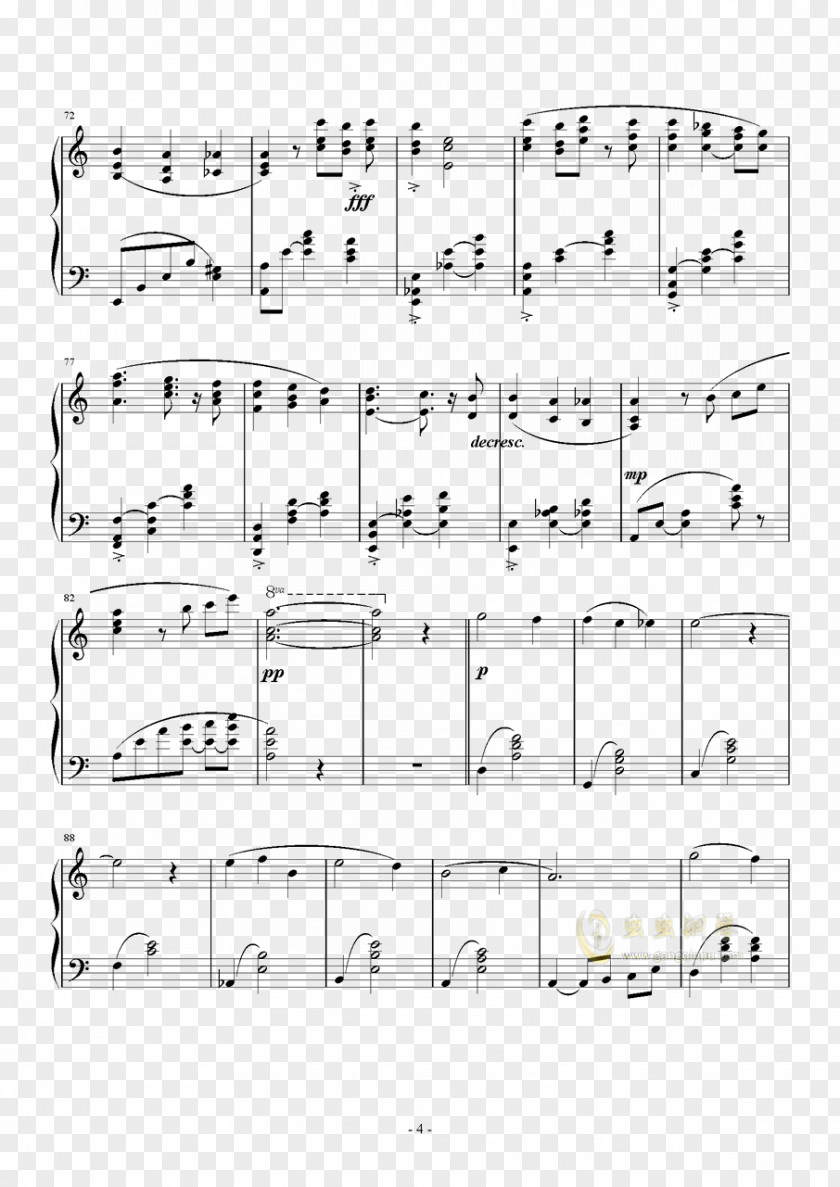 Crimson Waltz Piano Sheet Music Musical Notation PNG notation, piano clipart PNG